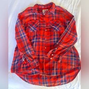 Mossimo Large Boyfriend Fit Flannel